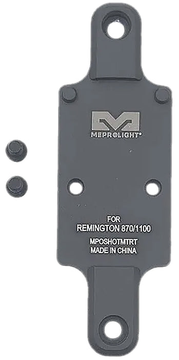 Meprolight USA 901141043 Optics Plate Shotgun Matte Black Aluminum Remington 870 RMR Footprint Mount