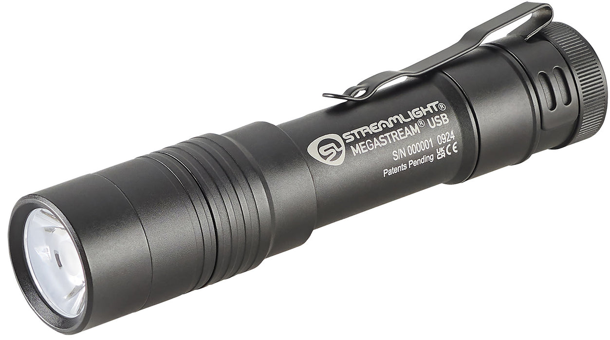Streamlight 66210 MegaStream  Black Aluminum, White LED 150/500/1800 Lumens, 92-322 Meters Beam Distance