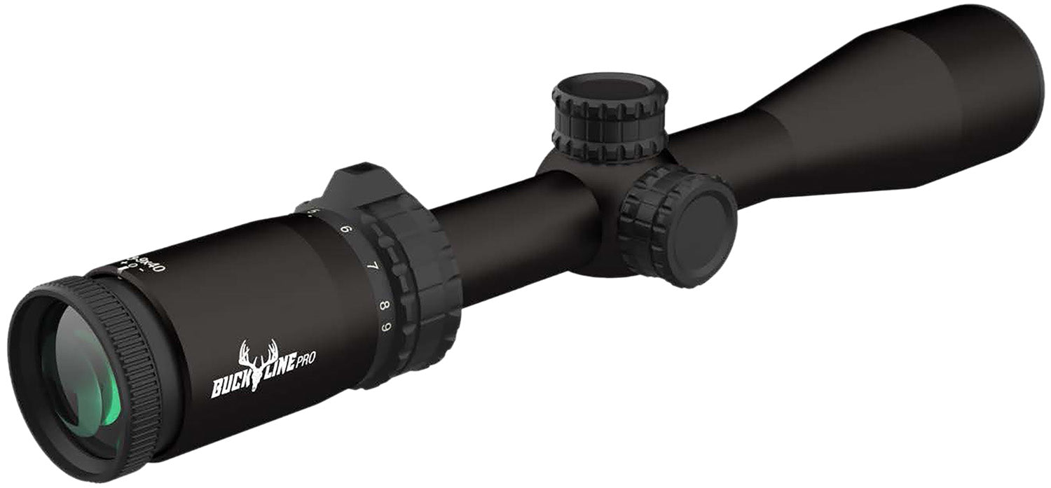 TruGlo TGTG85394PXB Buckline Pro Rifle Scope Matte Black 3-9x 40mm