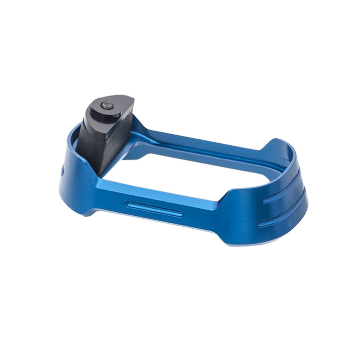 Tyrant CNC TDG48MWBLUE  Magwell Fits Glock 43x/48 Blue Aluminum