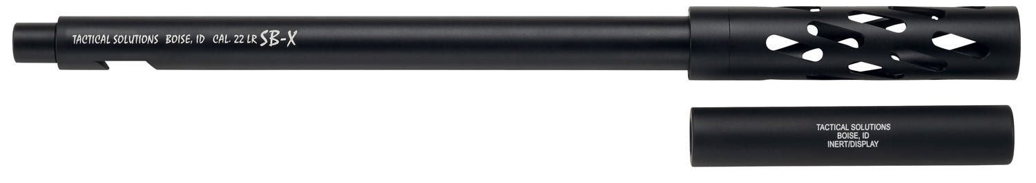 Tactical Solutions 1022SBXMB X-Ring SB-X Barrel 22 LR 16.50" Black Matte Aluminum Fits Ruger 10/22