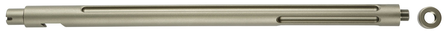 Tactical Solutions 1022TEMOD X-Ring Barrel 22 LR 16.50" OD Green Matte Finish Aluminum Material with Fluting & Threading for Ruger 10/22