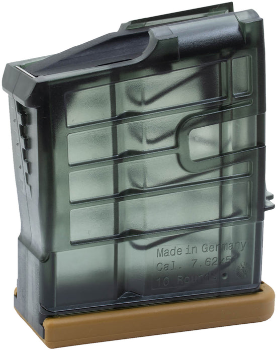 HK 50236628 417  10rd 7.62mm Fits H&K 417 Clear Smoke Polymer