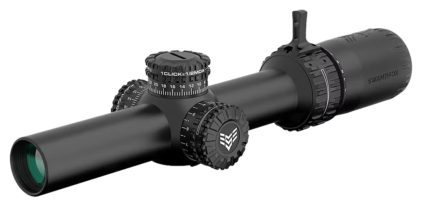 Swampfox Optics ARH18241B Arrowhead  Black 1-8x24mm 30mm Tube Guerrilla Dot BDC Reticle