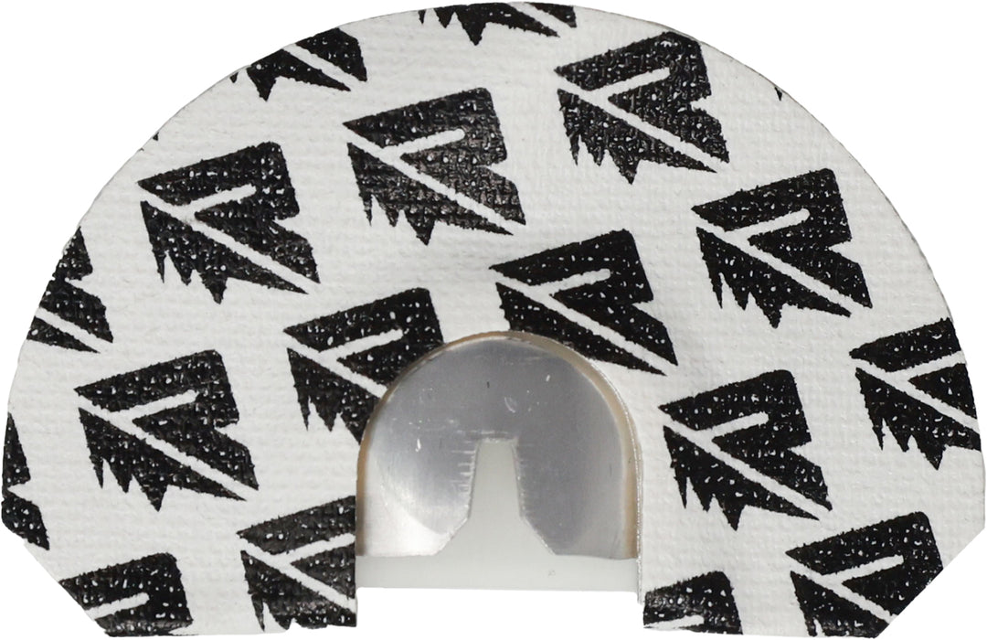Riven 65245 Elkasus Small Dome Diaphragm Call Attracts Elk Species Black/White