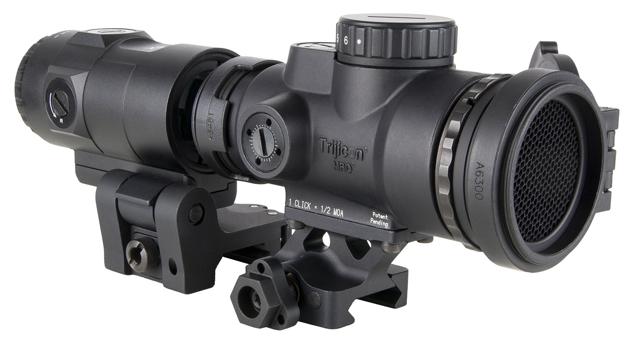Trijicon 2200367 MRO SD  Black 1x 25mm 2 MOA Red Dot Reticle Full Co-Witness Mount