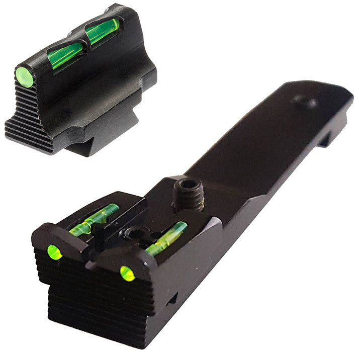 HiViz HHVS500 LiteWave  for Henry Rifle Green/Red/White Front Green/Red Rear