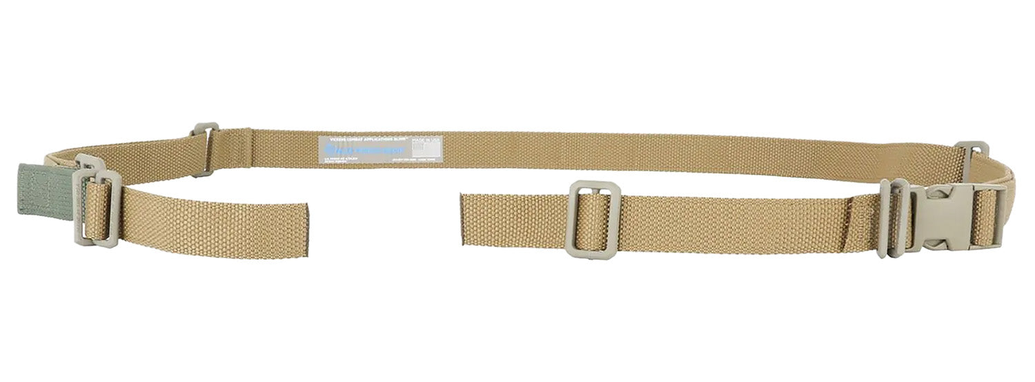 Blue Force Gear VCAS125AACB Vickers  Coyote Brown Cordura 54"-64" OAL Rifle