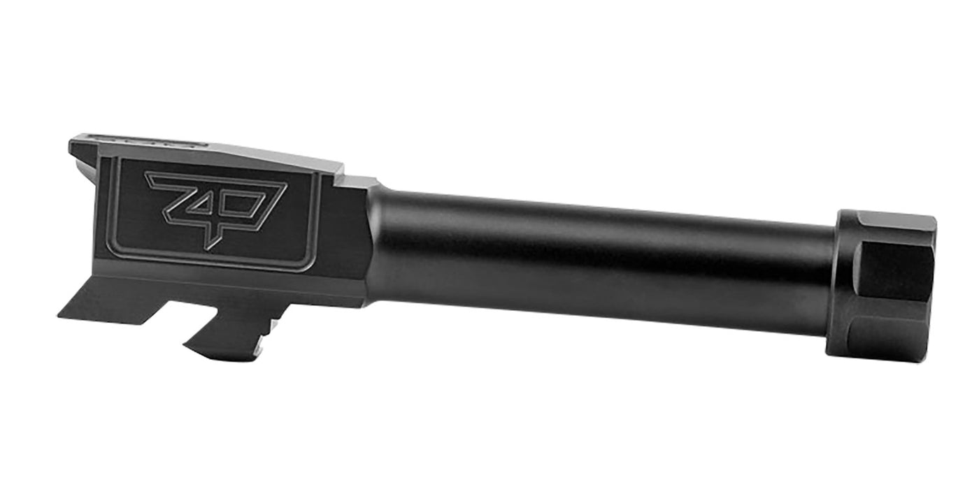 Zaffiri Precision ZP.43BTBN 9mm Luger 3.92" Threaded Black Stainless Steel/ Fits Glock 43X/43