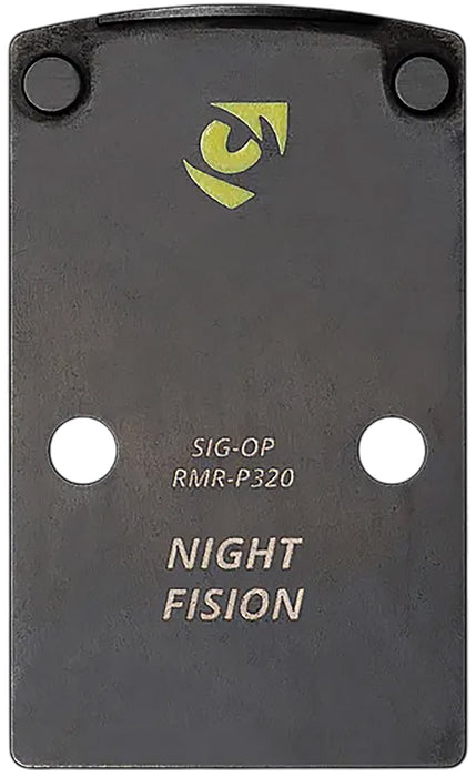 Night Fision SIGOPRMRP320 Black Stainless Steel Fits  Trijicon RMR, Holosun 507C Compatible w/ Sig Sauer Pro Cut