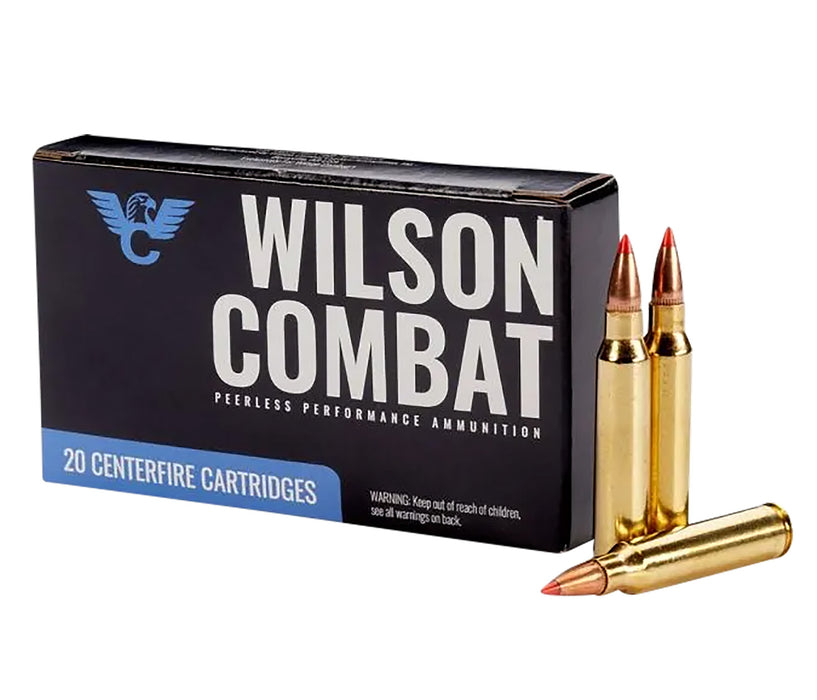 Wilson Combat A22360VMAX   223Rem 60gr Hornady V-Max 20 Per Box/10 Case