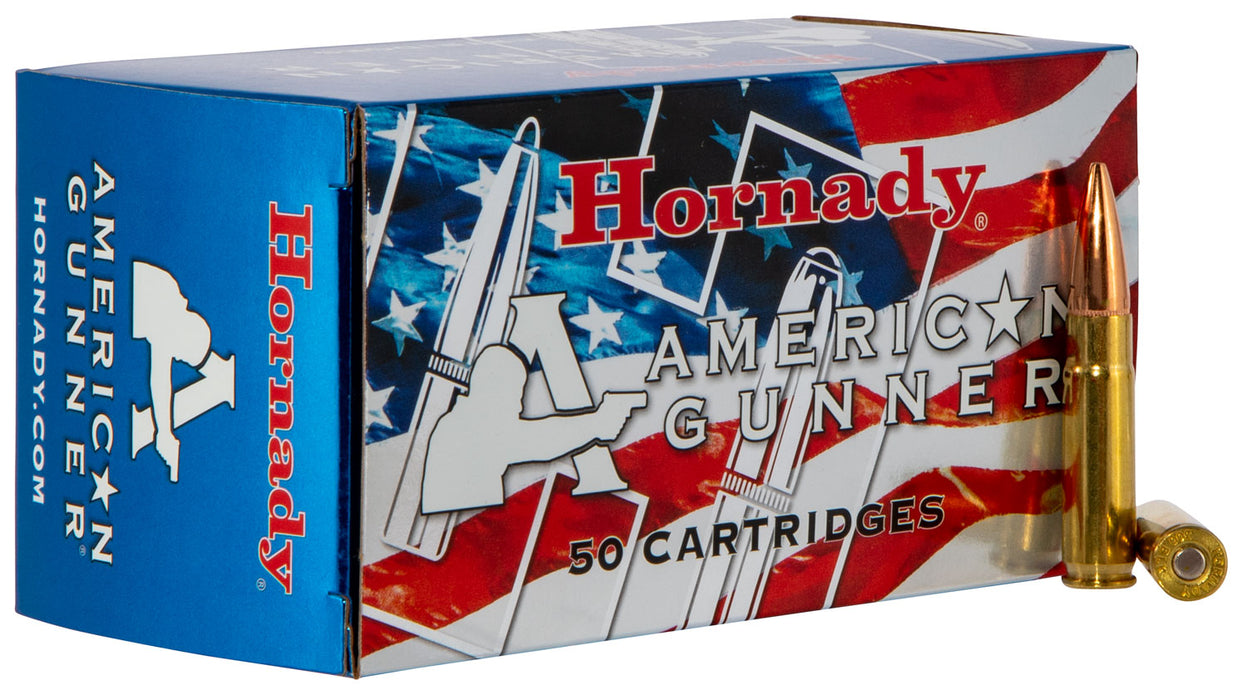 Hornady 80897 American Gunner  300 Blackout 125 gr Hollow Point 50 Per Box/ 10 Case