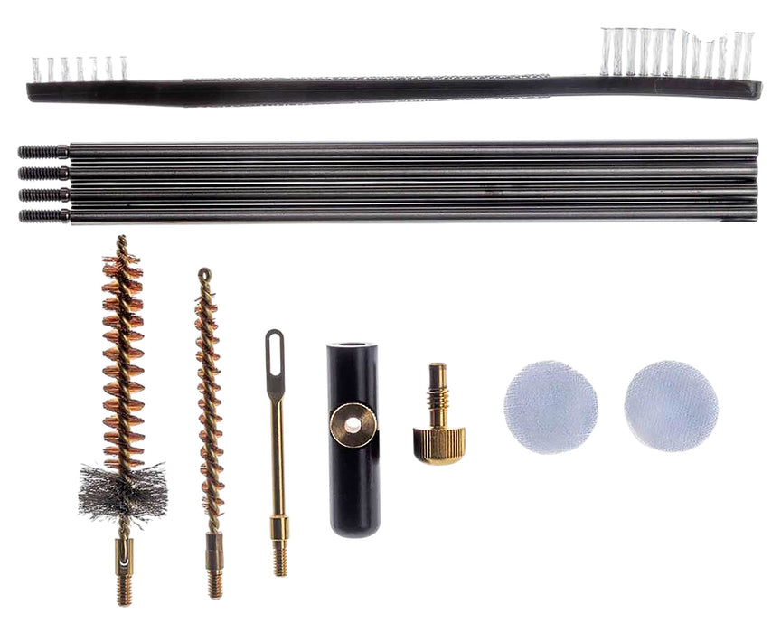Tapco TAP22011 AR Field Gun Cleaning Kit 223 Cal/5.56mm 12 Black
