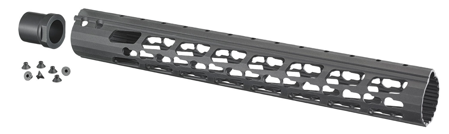 Ruger 90589 Precision Handguard 6005A-T6 Aluminum Black Anodized