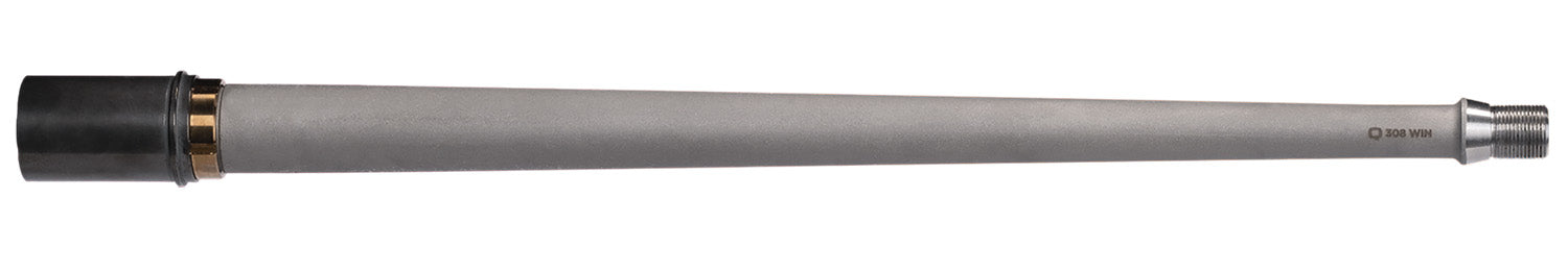 Q LLC BARREL-FIX-308-16 Fixed Barrel  308 Win 16" Light Profile Stainless Steel