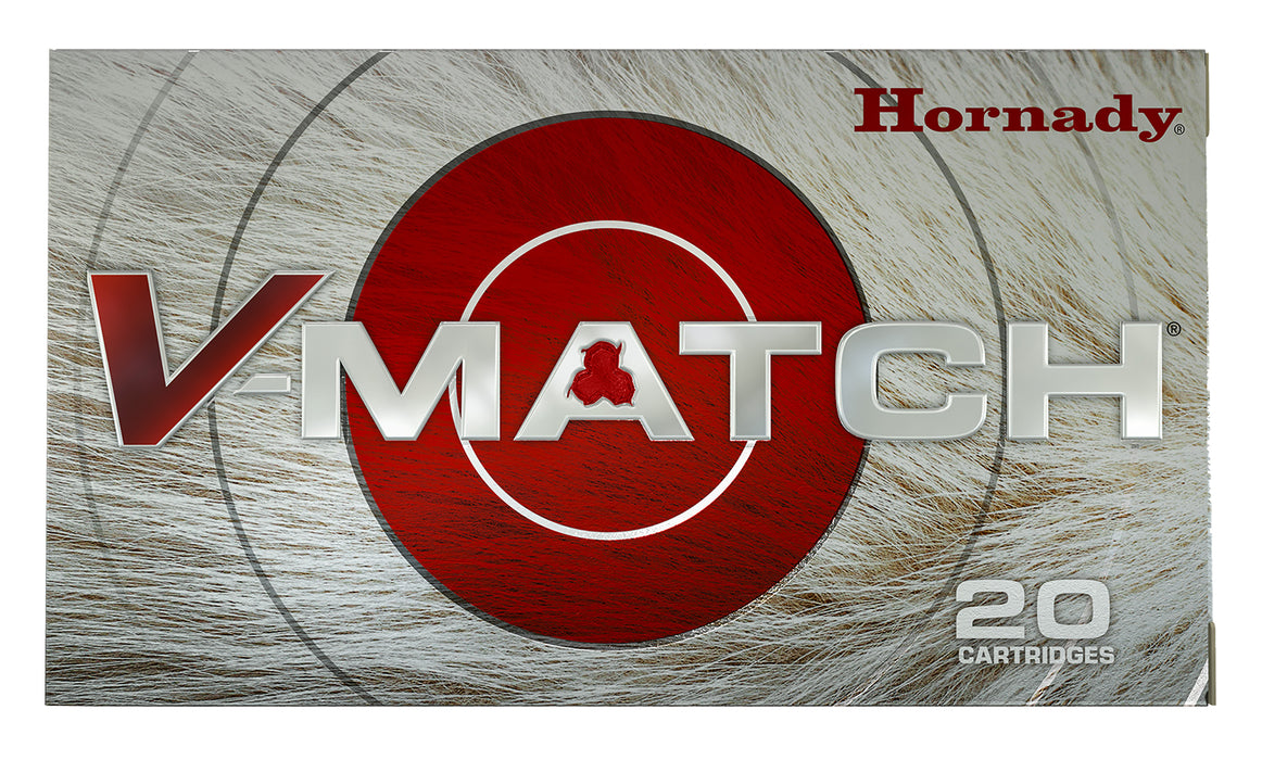Hornady 81424 V-Match  25Creedmoor 95gr ELD-VT 20 Per Box/10 Case