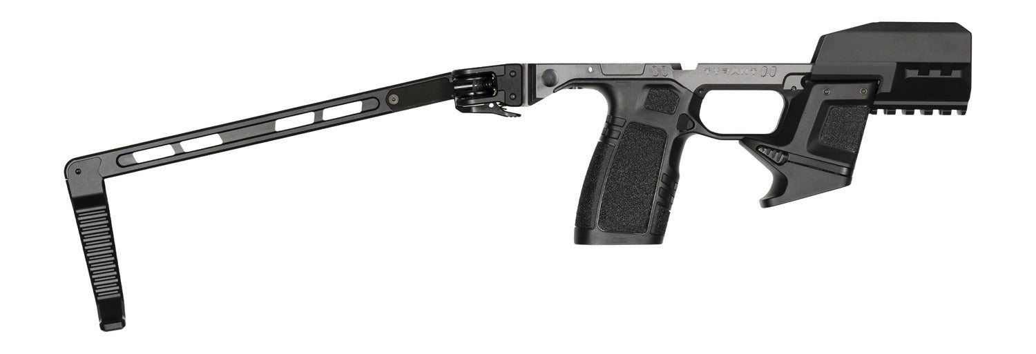 Tyrant CNC TDP365TWSGNMTL   Gunmetal Aluminum/Polymer Folding Fits Sig P365