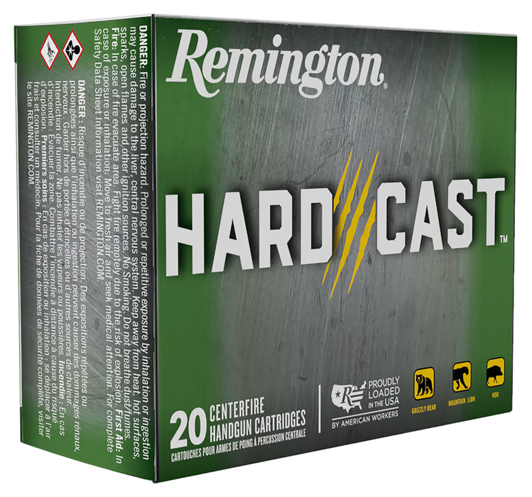 Remington Ammunition R28908   9mmLuger+P 147gr Hard Cast 20 Per Box/10 Case