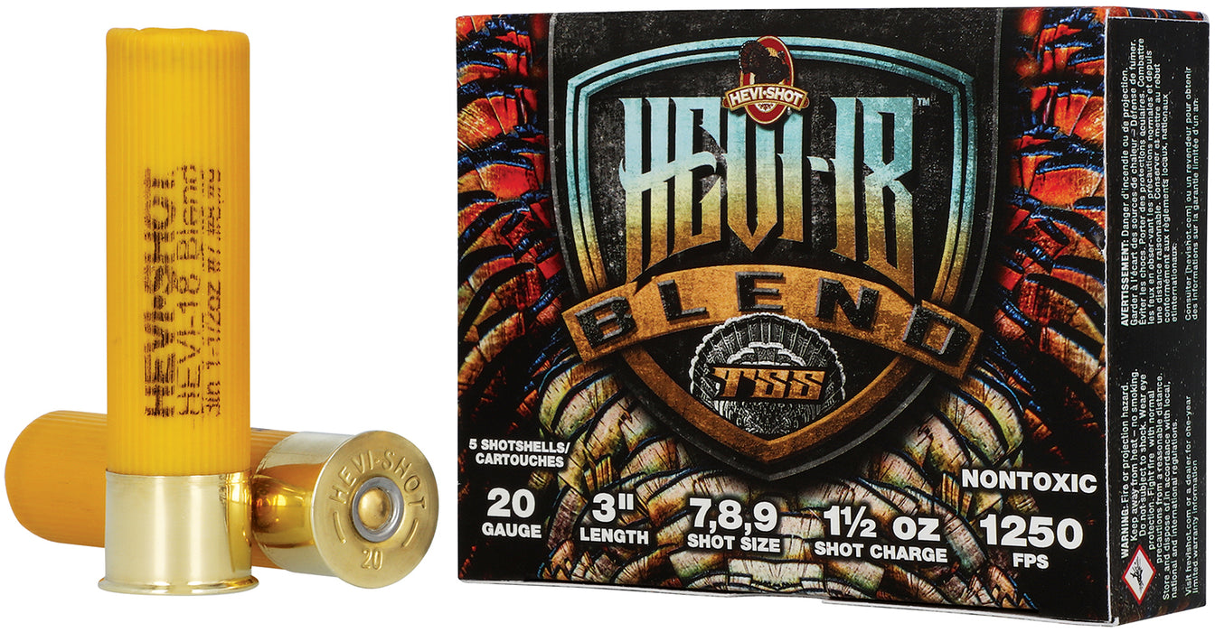 HEVI-Shot HS7079 HEVI-18 Blend 20Gauge 3" 1 1/2oz 7/8/9Shot