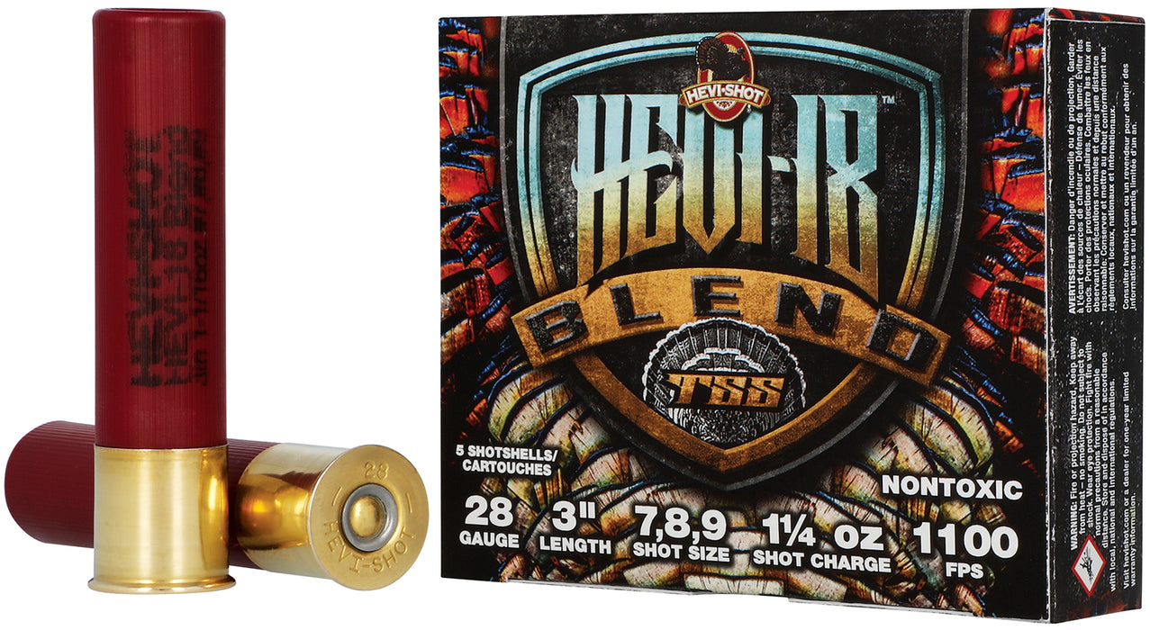HEVI-Shot HS72879 HEVI-18 Blend 28Gauge 3" 1 1/4oz 7/8/9Shot