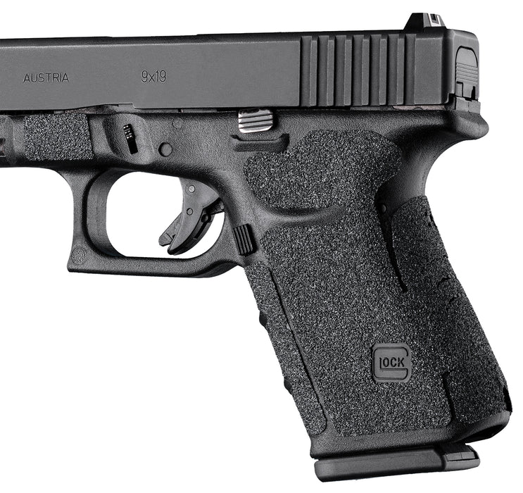 Hogue 17239 Wrapter  Black Adhesive Rubber Fits Glock 19/23/32/38 Gen3 Fits Pistol