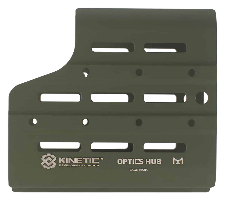 Kinetic Development Group MSH5-113 Optics HUB Spotting Scope Case Green Aluminum