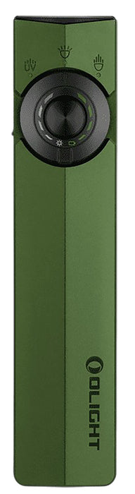 Olightstore Usa Inc ARKPROCLASS3RODG ArkPro  OD Green Aluminum Green Laser/White Light 1500 Lumens, 672 ft Beam Distance