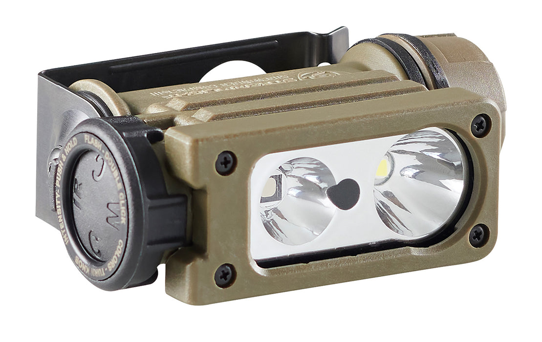Streamlight 14213 Sidewinder Compact III User Configurable Coyote Tan Nylon 113 Meters Beam Distance