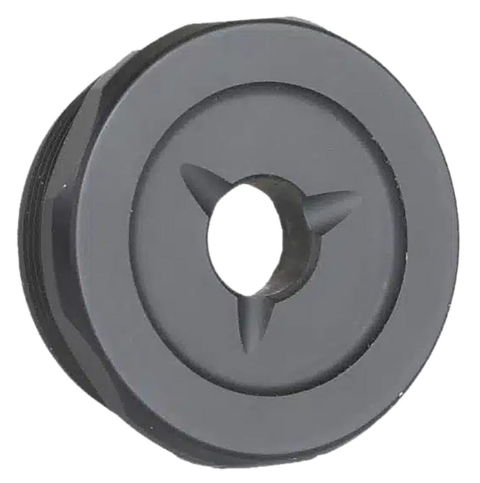 Jk Armament JK155LTEC22 LT Flash Reducer End Cap 22Cal Fits Aluminum Hard Anodized Black