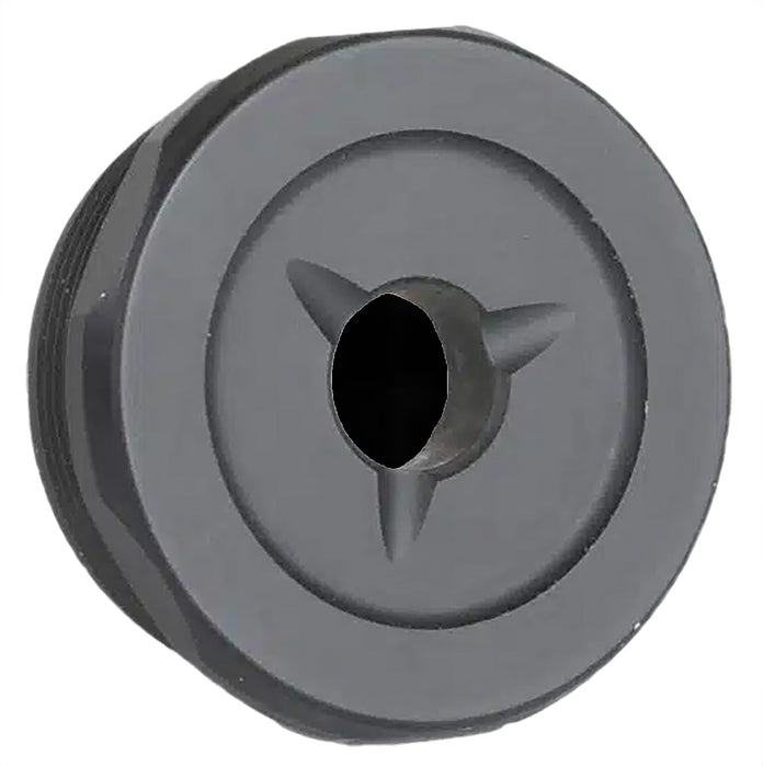 Jk Armament JK155LTEC22 LT Flash Reducer End Cap 22Cal Fits Aluminum Hard Anodized Black