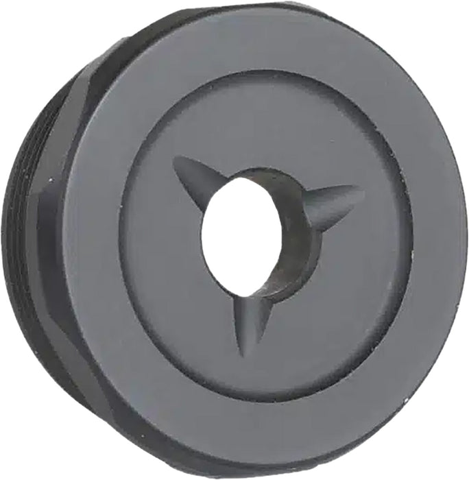 Jk Armament JK155LTEC30 LT Flash Reducer End Cap 30Cal Fits Aluminum Hard Anodized Black