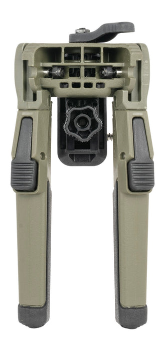 Savage Arms 56451 Sling Swivel Bipod  7.20"-10" High Green Polymer