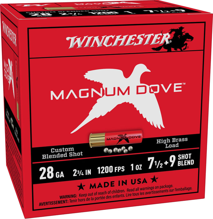 WIN MD2879  MAG DOVE 28G 2-3/4" 1-1/4 7.5/9  25/10