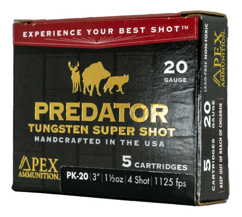 APEX AMMO PK20-154    20G 3    1.5   4        5/10