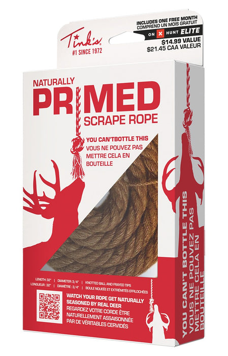 TINKS W5946    PRIMED SCRAPE ROPE