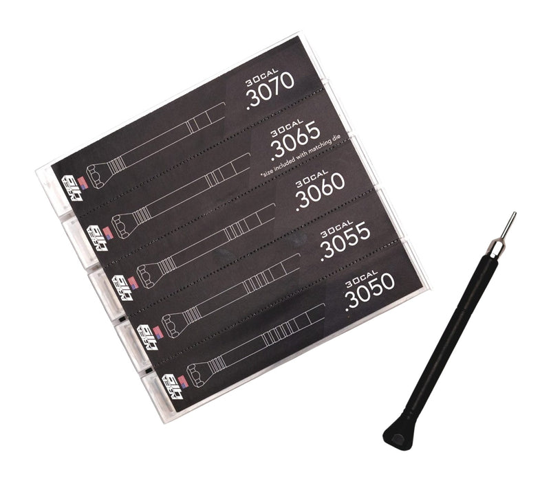 AREA 419 419-MANDRELS-30 MANDREL SIZING KIT 30CAL