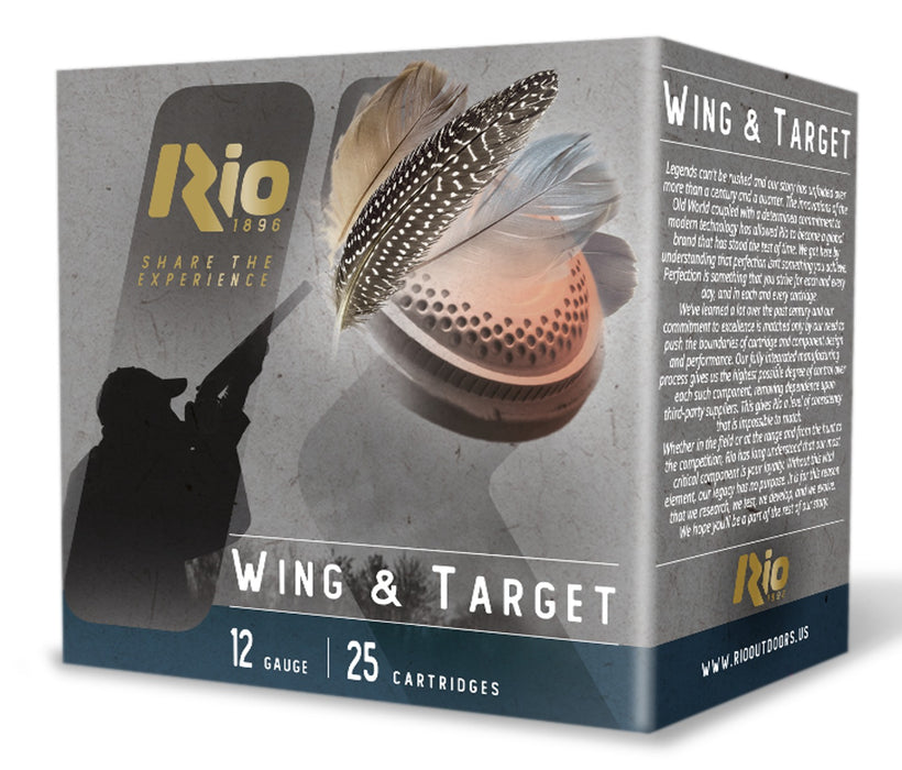 RIO WT3275    WING&TARGT 12G 2 3/1 1-1/8 7.5 25/10