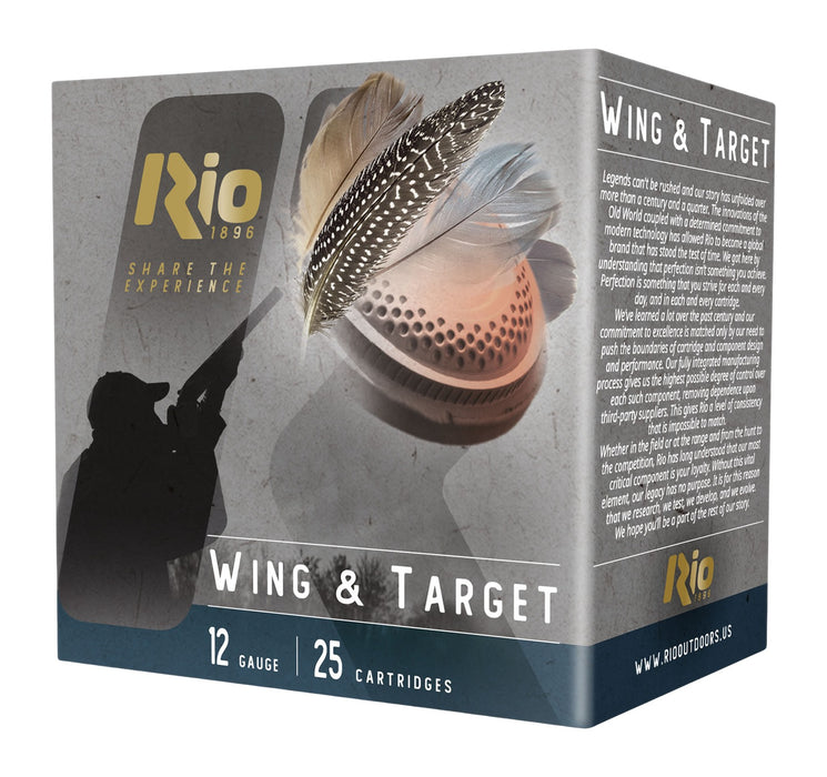 RIO WT3275    WING&TARGT 12G 2 3/1 1-1/8 7.5 25/10