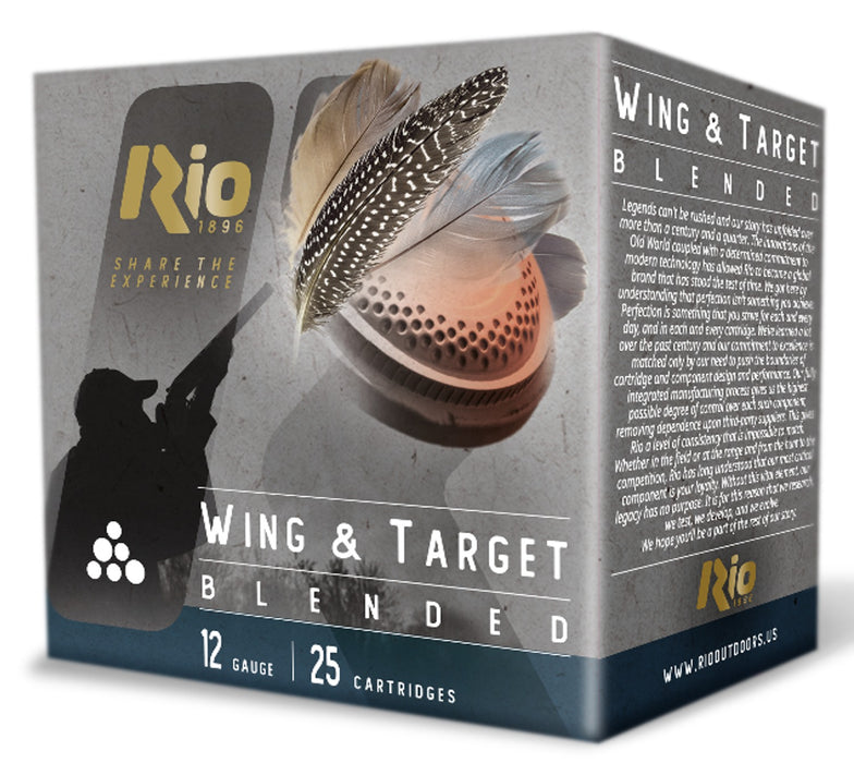 RIO WT3275    WING&TARGT 12G 2 3/1 1-1/8 7.5 25/10