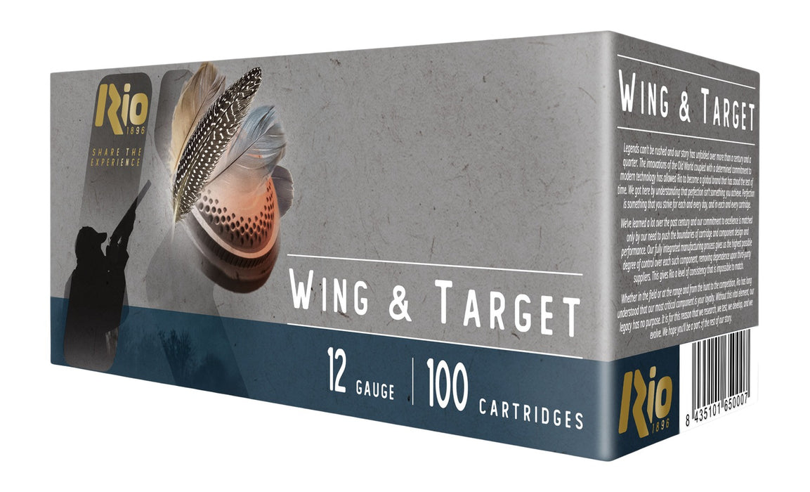 RIO WT2810075 WING&TARGT 12G 2 3/4 1   7.5   100/2