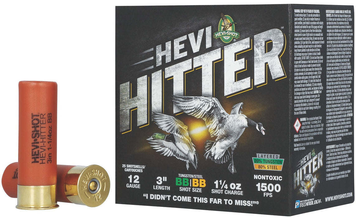 HEVI HS28288 HEVI-HITTER 12G 3" 1-1/4OZ  BB  25/10