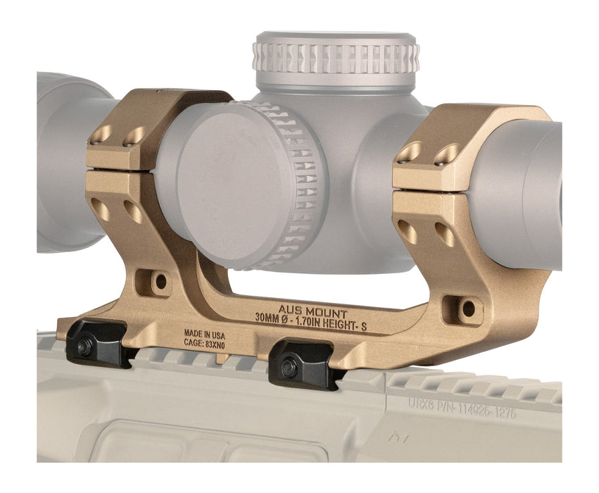 REPTILIA 100239 AUS 30MM OPTIC MOUNT 1.70" FDE