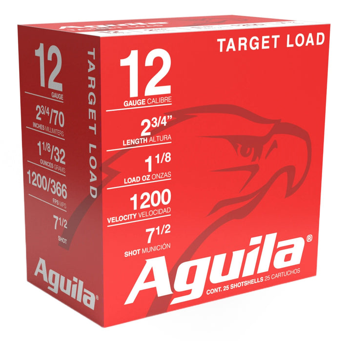 AGUILA 1CHB1357 TARGET   12G 2.75 #7.5 11/8  25/10