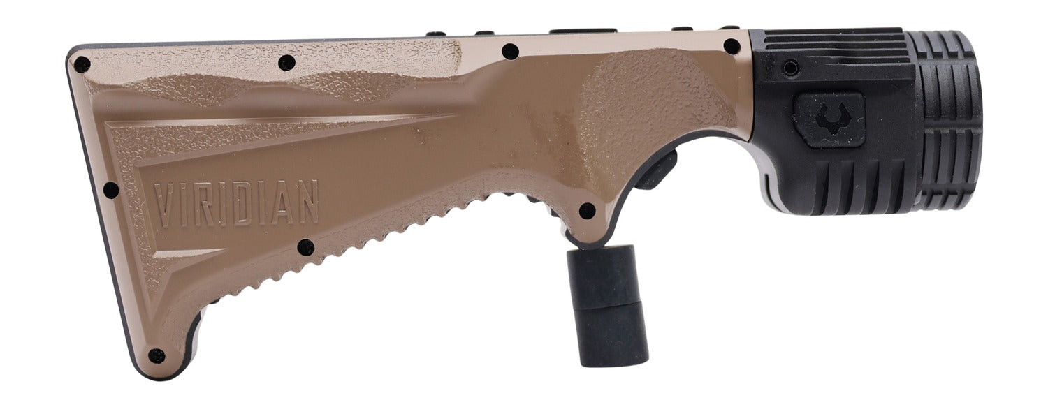 VIR 912-0104  4LUX 2K ANGLED FOREGRIP W/GRN LS FDE