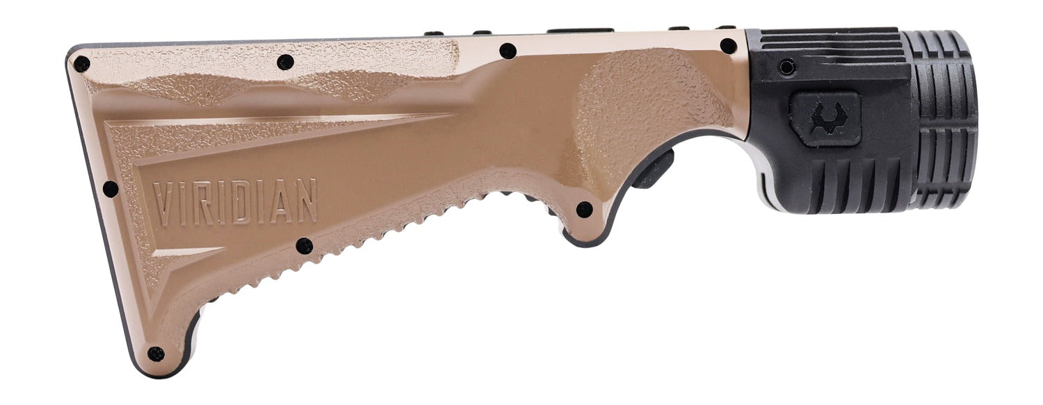 VIR 912-0104  4LUX 2K ANGLED FOREGRIP W/GRN LS FDE