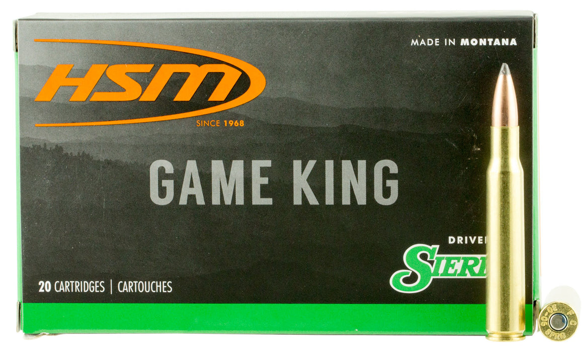 HSM 3040KRAG11N Game King  30-40 Krag 150 gr Sierra GameKing Spitzer Boat-Tail (SGSBT) 20 Bx/20 Cs