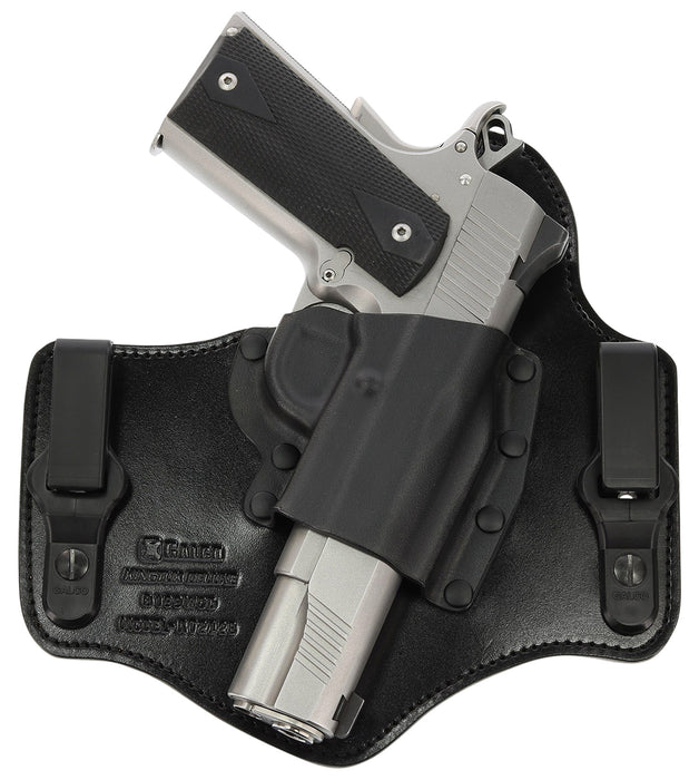 Galco KT662B KingTuk Deluxe IWB Black Kydex/Leather UniClip Fits Springfield XDS Fits Walther CCP Right Hand