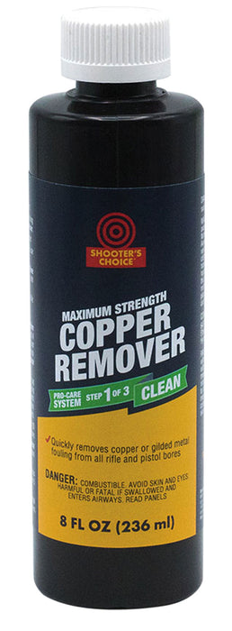 Shooters Choice CRS08 Copper Remover Extra Strength Removes Copper Fouling 8 oz Bottle