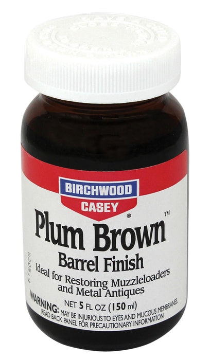 Birchwood Casey 14130 Plum Brown Barrel Finish 5 oz. Bottle