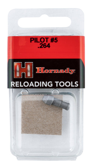 Hornady 390947 Cam Lock Pilot .264 Silver 6.5 Creedmoor Steel